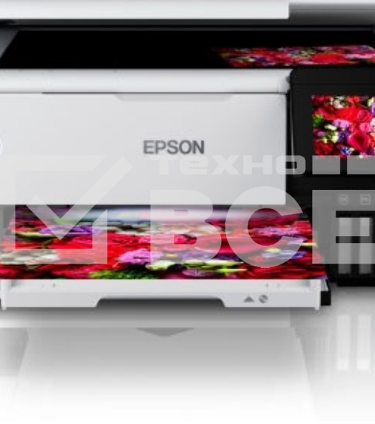 МФУ струйное Epson L8160 (C11CJ20404/403/402) A4 Duplex Net WiFi USB RJ-45 черно-белый