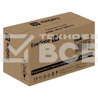 Аккумуляторная батарея ExeGate HR 12-65 (12V 65Ah, под болт М6)