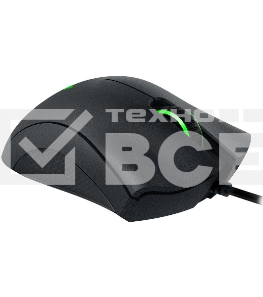 Мышь проводная Razer DeathAdder Essential черный, 6400 dpi, USB, кнопки - 5