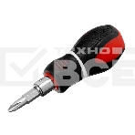 Отвертка комбинированная, SL6,0 / PH2 х 38 мм, CrV, двухкомп. рукоятка Matrix, фото3