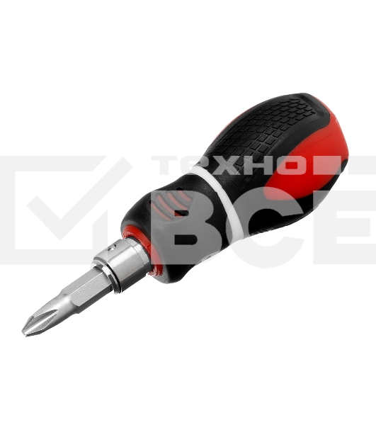Отвертка комбинированная, SL6,0 / PH2 х 38 мм, CrV, двухкомп. рукоятка Matrix