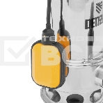 Дренажный насос DPL800X, 800 Вт, подъем 7 м, 16500 л/ч  Denzel, фото2