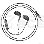 Наушники проводные-вставки с микрофоном Hoco M40 черный, фото2
