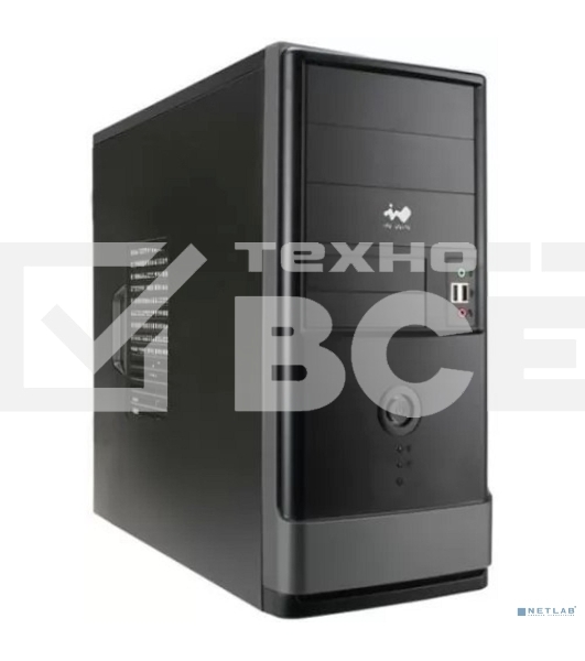 Компьютерный корпус EAR002BG [6151358] w/o psu, Mid Tower, Black, Ext:5.25
