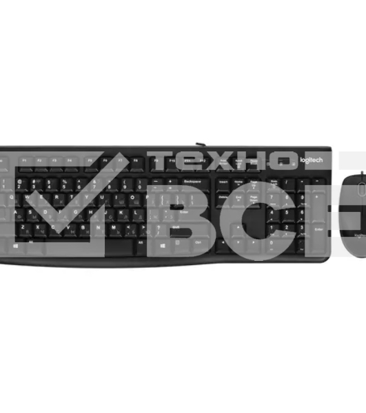 Клавиатура + мышь Logitech Desktop MK120 (русская раскладка)