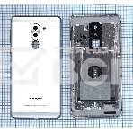 Задняя крышка для Huawei Honor 6X  серебристая, фото 1