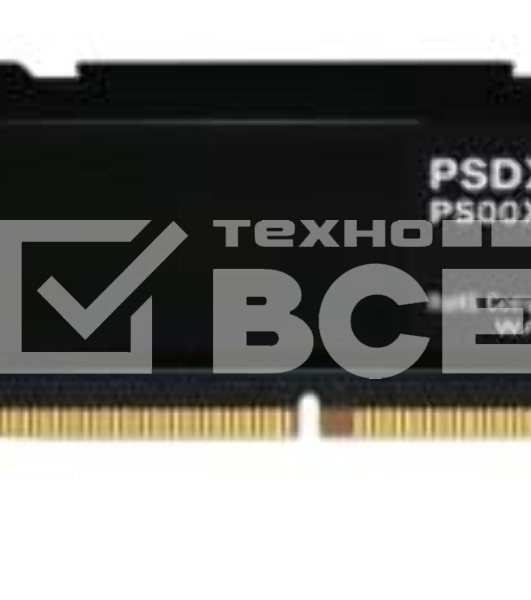 Оперативная память Patriot Signature Premium, DDR5, 24GB (1x24 GB), 5600 MHz, CL46, радиатор, черный