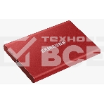 Твердотельный накопитель Samsung SSD 2TB T7, USB Type-C, R/W 1000/1050MB/s, красный, фото17