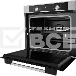 Встраиваемый духовой шкаф Kuppersberg HO 608 BX, электрический, High-Tech, 60 см, объем 80 л, 8 режимов, поворотное управление, макс. Температура 300 градусов, дисплей, таймер, цвет нержавеющая сталь/черный, фото4