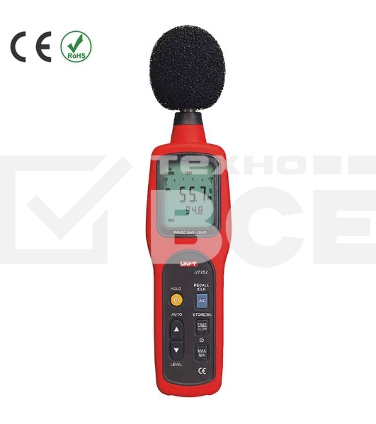 Измеритель уровня звука (шумомер) UNI-T UT352