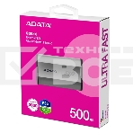 Внешний SSD ADATA SD810, 500 Gb, USB 3.2 Gen 2x2 Type-C, R/W 2000/2000, серебристый, фото13