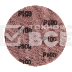 Диск шлифовальный на сетчатой основе Kranz 125 мм, Р100, 5 шт, фото 1