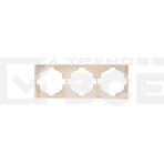 Рамка KRANZ STRONG 3-постовая шелк, фото 1