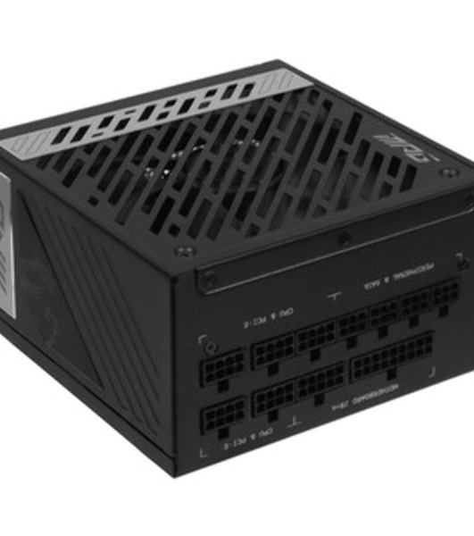 Блок питания MSI MPG A1000G RTL, 1000Вт, 80 PLUS Gold, модульный, RTL