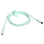 Кабель GCR PREMIUM 3.0m TypeC/Lightning MFI POWER DELIVERY 18 W, быстрая зарядка, белый силикон, AL case белый, белый ПВХ, GCR-53756, фото6