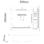 Кухонная мойка MG6-6060L, фото 1