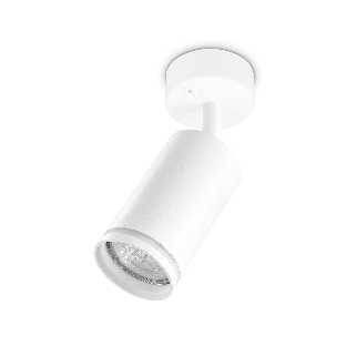 Накладной спот с выключателем Ambrella light TA120 WH белый GU10 max 12W D70*164*D55
