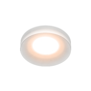 Светильник Ambrella light TN135 WH/FR белый/матовый GU5.3 D80*32