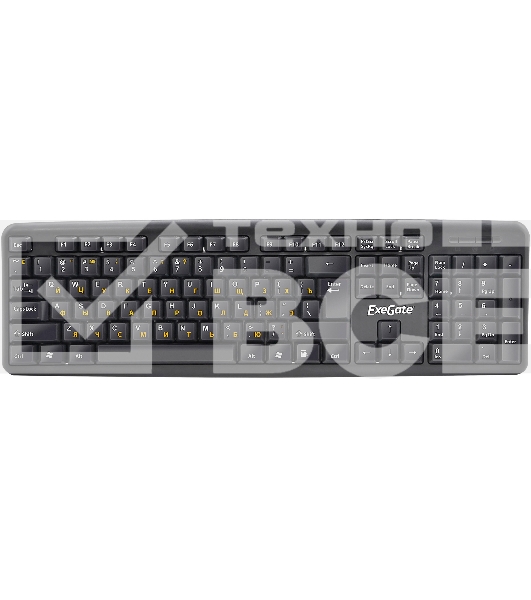 Клавиатура ExeGate LY-331L (EX263906RUS) проводная, USB, черный