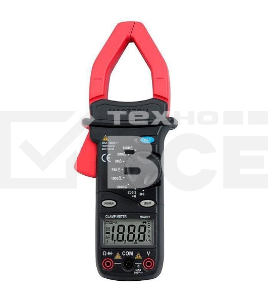 клещи токоизмерительные MASTECH MS2001
