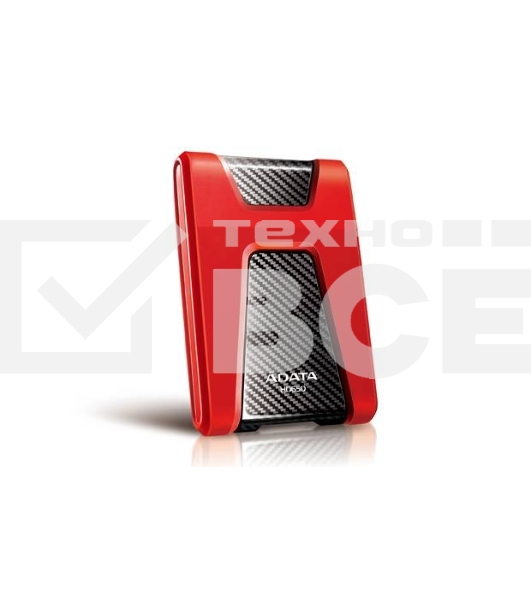 Внешний HDD AData USB 3.0 1Tb AHD650-1TU3-CRD DashDrive Durable 2.5' красный