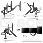 Кронштейн (держатель) ONKRON G280 для трех мониторов 13