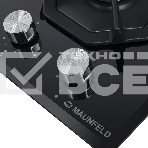 Газовая варочная поверхность Maunfeld EGHG.32.2CB\G черный, фото12