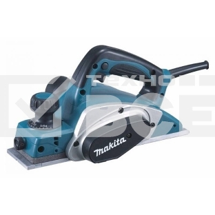 Рубанок Makita KP0800X1 Рубанок,{620Вт,17000об\м,ширина-82мм,глуб-2.5мм,2.6кг,кор, набор ножей D-07945}