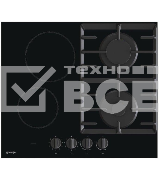 Газовая варочная поверхность Gorenje GCE691BSC черный