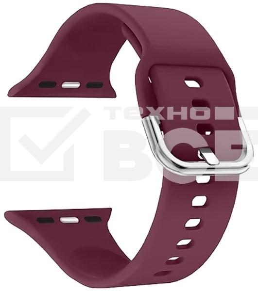 Силиконовый ремешок для Apple Watch 38/40 mm LYAMBDA AVIOR DSJ-17-40-WR Wine red