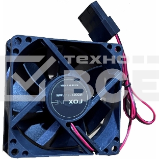Вентилятор Foxline FL-F80M черный 80mm 4-pin