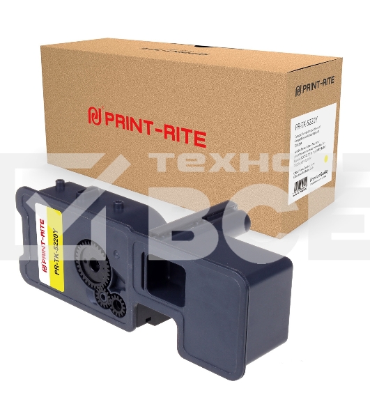 Картридж лазерный Print-Rite TFKADEYPRJ PR-TK-5220Y TK-5220Y желтый (1200стр.) для Kyocera Ecosys M5521cdn/M5521cdw/P5021cdn/P5021cdw