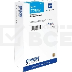 Картридж струйный EPSON T7542 голубой экстраповышенной емкости для WF-8090/8590, фото2