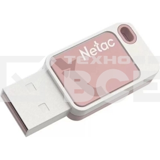 Флеш диск Netac 8Gb UA31 NT03UA31N-008G-20PK USB2.0 розовый