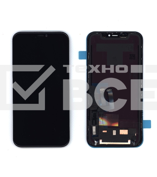 Дисплей для Apple iPhone 11 в сборе с тачскрином (Foxconn) черный