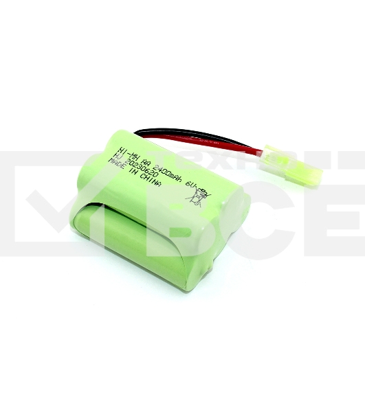 Аккумулятор Ni-Mh 6V 2400 mAh AA Row разъем Tamiya (2+3)