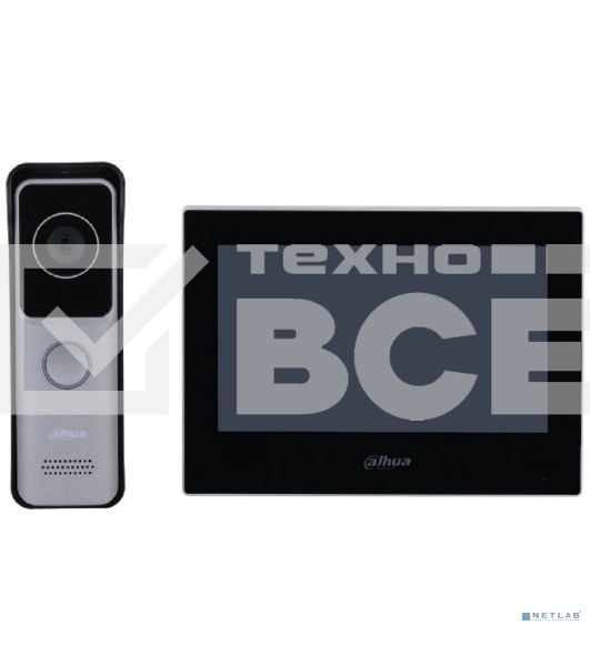 Видеодомофон DAHUA DHI-KTW02, Wi-Fi Villa Door Station& IP Indoor Monitor
