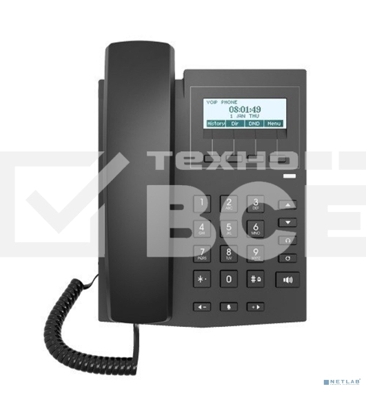 Телефон IP Fanvil X1SP черный