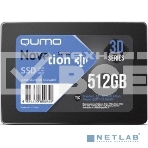 Накопитель SSD QUMO Novation 3D, 512Gb, SATA III, 2.5', R/W 560/540, фото 1