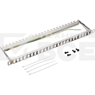 Патч-панель наборная Lanmaster LAN-PPC24OK-STP 19