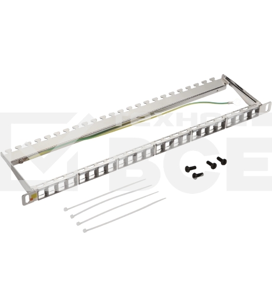 Патч-панель наборная Lanmaster LAN-PPC24OK-STP 19
