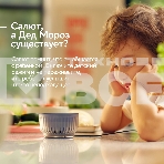 Умная колонка Sber Boom Mini 2 SBDV-00250G Салют серый 5W Mono BT/Wi-Fi, фото6