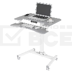 Стол для ноутбука Cactus VM-FDE103 столешница МДФ серый 91.5x56x123см (CS-FDE103WGY), фото9