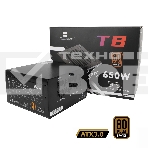 Блок питания Thermalright, 650W 80+ Bronze (ATX, 3.0, Full modular, 1x24(20+4)pin, 2xCPU 8(4+4)pin, 4xPCIe*2 8(6+2)pin, 3xSATA3, 3xMOLEX4pin, Active, 120x120mm, 150x140x86mm, APFC, black), фото9