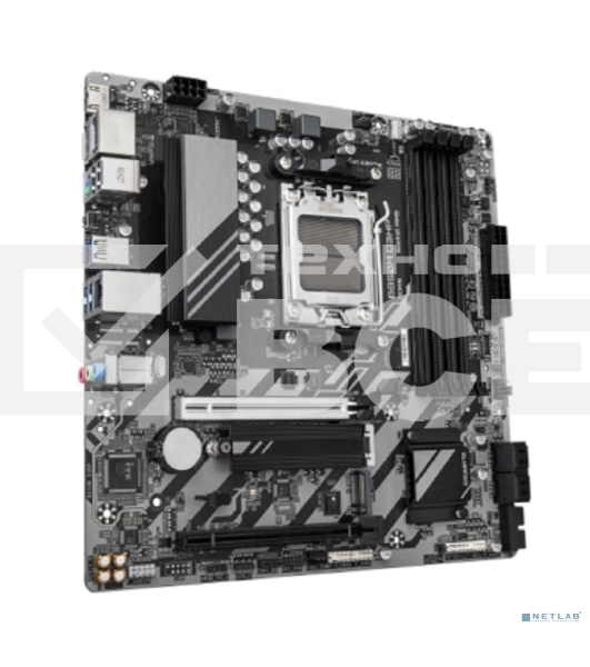 Материнская плата Gigabyte B850M D3HP, AM5, AMD B850, 4xDDR5, 4xSATA, 2xM.2, 1xPCIe 5.0 x16, 1xPCIe 3.0 x4, 1xHDMI, 2xDP, 1x 1Gb LAN, 3xUSB-A 3.2 Gen 1, 2xUSB-A 2.0, 1xUSB-C 3.2 Gen 1, 3x3.5 мм, 7.1, mATX