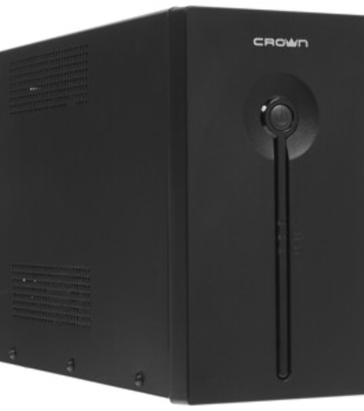 Источник бесперебойного питания Crown CMU-SP800EURO USB/800 ВА\480 Вт/1 х IEC 320 C13 (компьютерная), 3 х CEE 7 (евророзетка)
