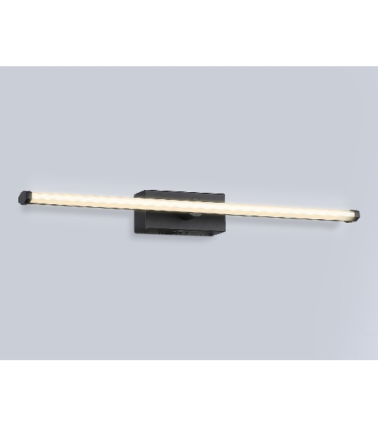 Настенный светодиодный светильник Ambrella light FL6112 BK черный 9W 3000K-6400K 410*40*80