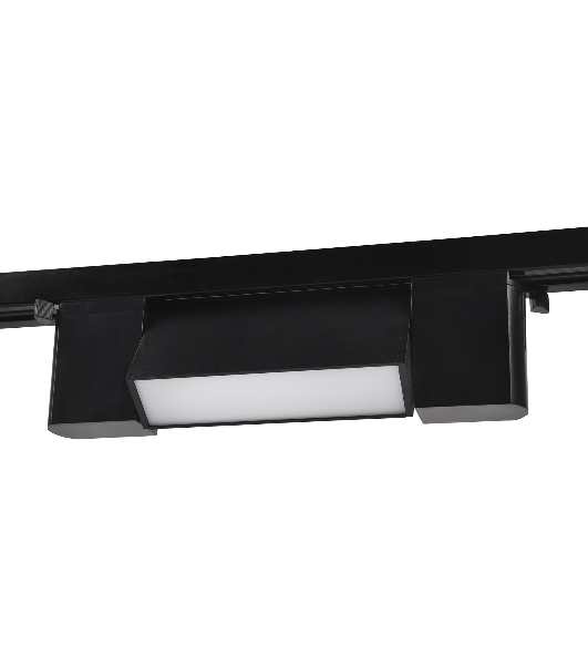 Трековый однофазный светодиодный светильник Ambrella light GL6660 BK черный LED 6W 4200K
