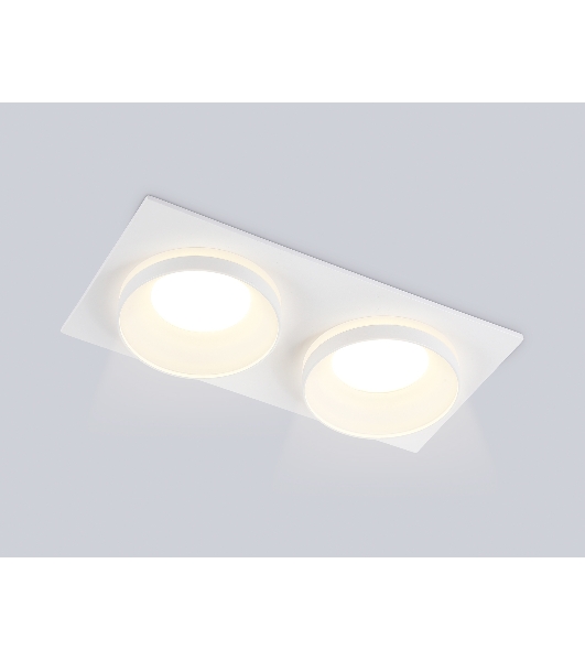 Светильник Ambrella light TN30711/2 WH белый GU5.3/2 182*92*36