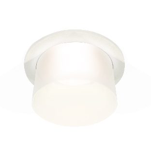 Комплект встраиваемого светильника Ambrella light XC7621045 SWH/FR белый песок/белый матовый MR16 GU5.3 (C7621, N7170)